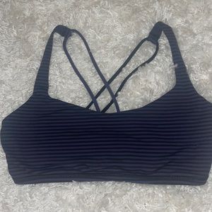 Lululemon bra size 10 purple and black